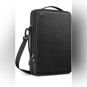 Finpac Elegant Charcoal Laptop Bag for Men